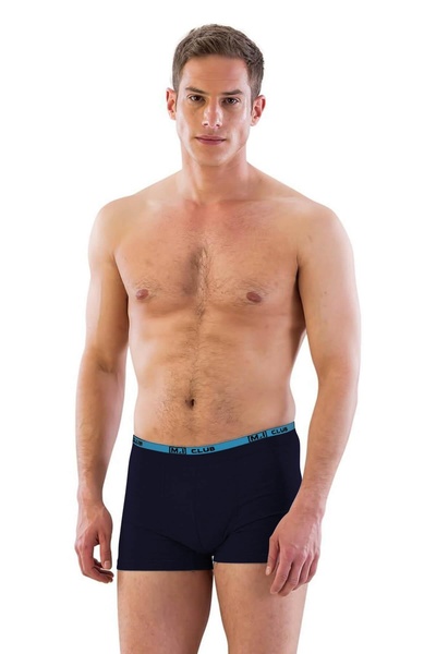 The LOG INVEST Navy Blue Emay 6950 Men's Boxer