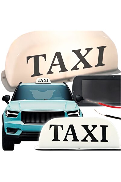 Other Semn de avertizare cu lumină de plafon în formă de cocoș de taxi mare, magnet pentru taxi