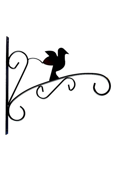 PROCART Suport suspendat pentru ghiveci de flori, montare pe perete, model de...