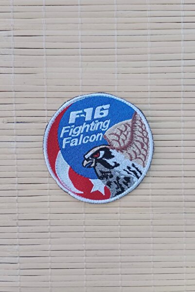 İZMİR ASKERİ MALZEME F 16 Fighting Falcon Embroidered with Sahin Logo, Embroi...