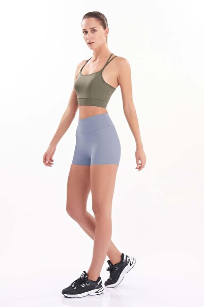 josejuan Women's Mini Sports Shorts Leggings High Waist Tightener 7400