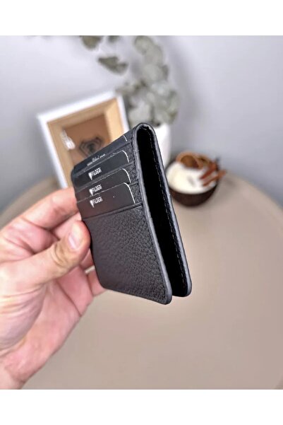 Fil Deri Γνήσιο δερμάτινο μαγνητικό θήκη για κάρτες 2116