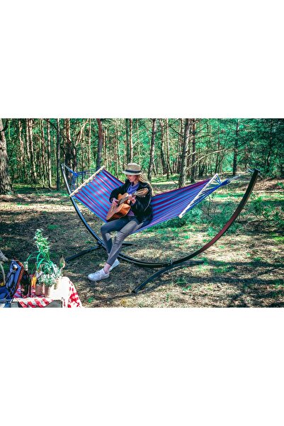 Other Single garden hammock with crossbar, 200 x 80, 150 kg resistance