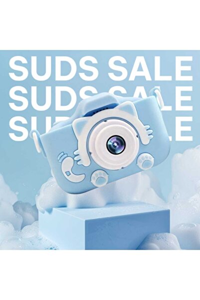 OEM Digital Camera for Kids, 2inch Screen, HD Lens, Silicone Case, 32GB Card, Blue, 6+