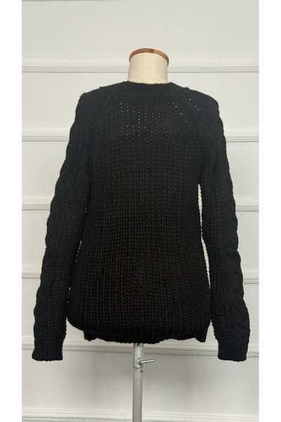 RACE FASHİON Crew Neck Knitwear Sweater Rc8207
