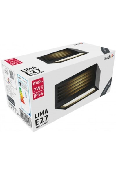 Avide Lampa LED perete exterior Lima 1xE27 IP54