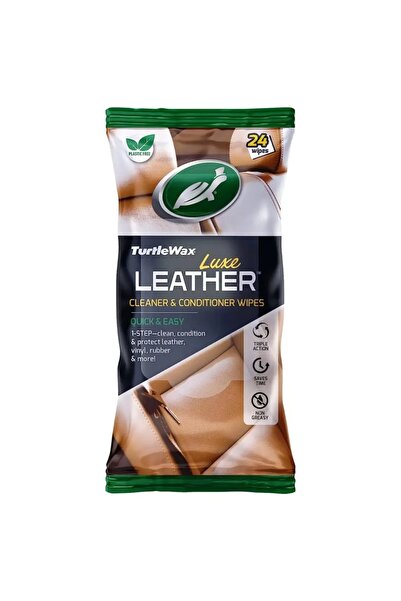 ACE مجموعة مناديل تنظيف وترطيب الجلد من Turtle Wax Tuxe (24 قطعة)