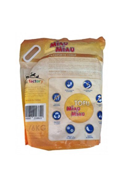 MIAU MIAU Pack of 3 X Tofu VANILLA cat litter 15L
