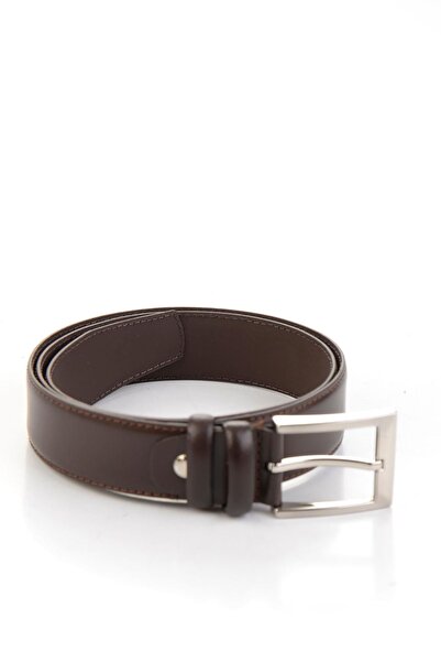 Bambi Чоловічий ремінь з натуральної шкіри кольору кави U08657500603