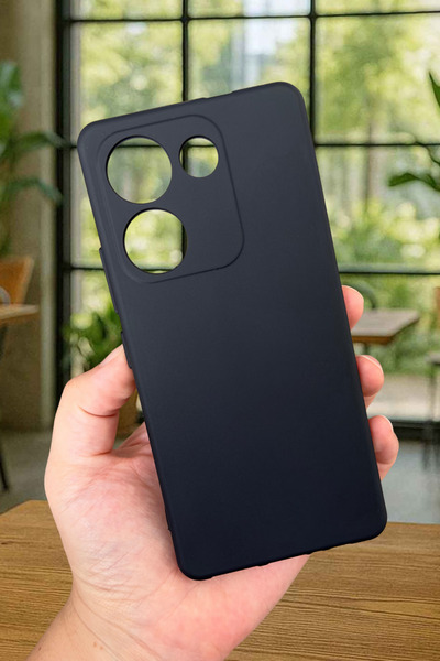 Vip Case TECNO CAMON 20 PRO Uyumlu Silikon Darbe Emici Klasik Korumalı Rubber Kılıf