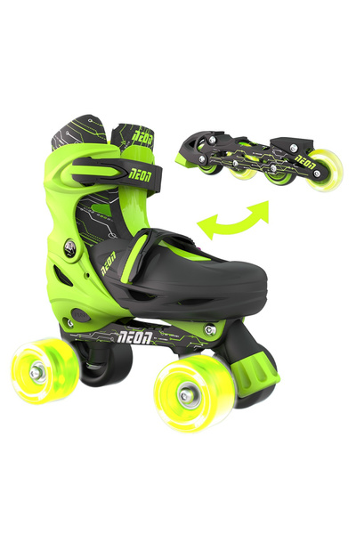 Neon Role 2 in 1 Combo Skates marime 30-33 Green