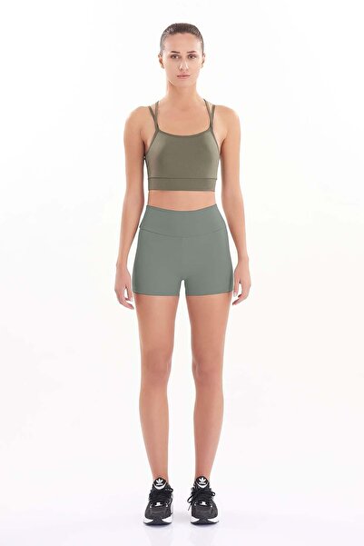 josejuan Women's Mini Sports Shorts Leggings High Waist Tightener 7400