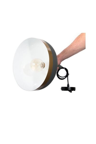 Atmosphera Matte finish chandelier, retro style lampshade, Atmosphera, metal, 30x30x30 cm