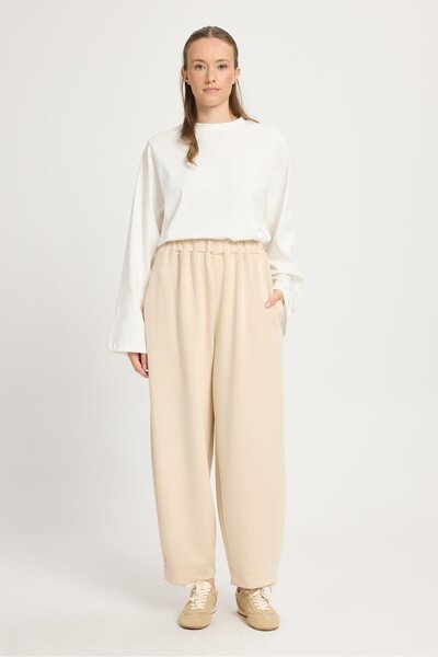 minaaise Women's Stone Oversize Modal Fabric Soft Pantalon 30004