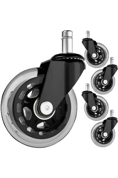 SMARTECH Set 5 Roti de Cauciuc si Metal Universale