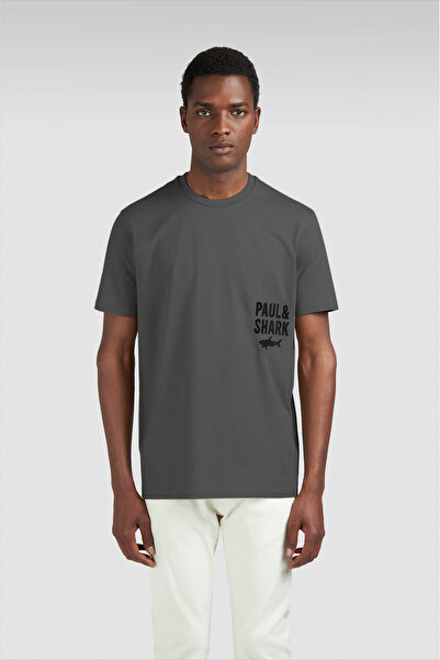 PAUL&SHARK BĂRBAȚI TRICOTAT BUMBAC tricou