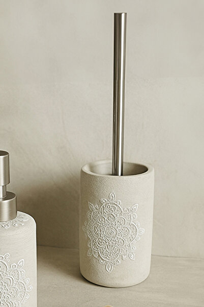 Prima Nova Totem Bathroom Set 5 Pieces - Beige