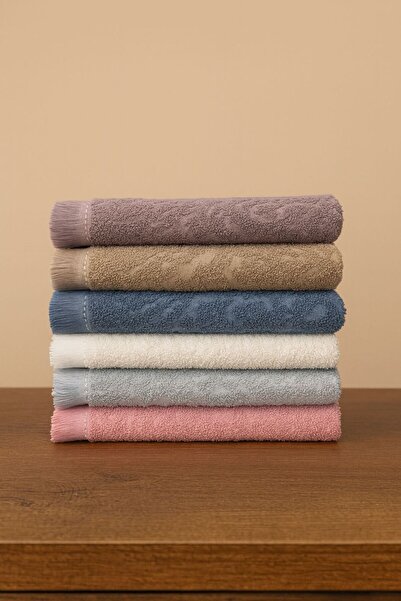 HOBİEMA %100 Pamuk 6 ' lı Mutfak Havlusu