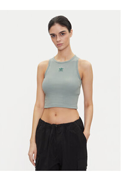 adidas Women's Multicolor Top ORIGINALS-JC9005 SILGRN