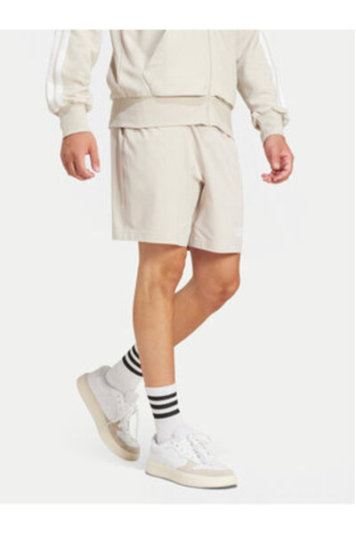 adidas Men's Beige Sports Shorts SPORTSWEAR-JC9346 WONALU/WHITE