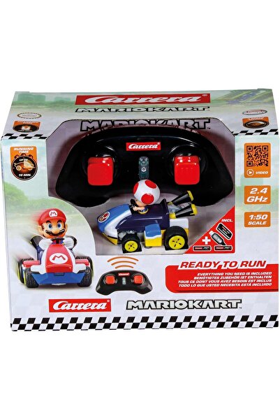 Carrera RC Mario Kart Toad Mini – Ready to Run, Fun for Kids & Adults, Official Licensed, Blue