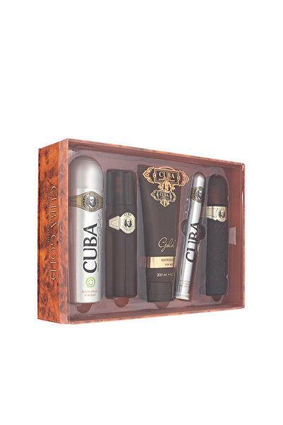 Cuba Gold EDT 100 ml + EDT 35 ml + AS 100 ml + Spray de corp 200 ml + SG 200 ...