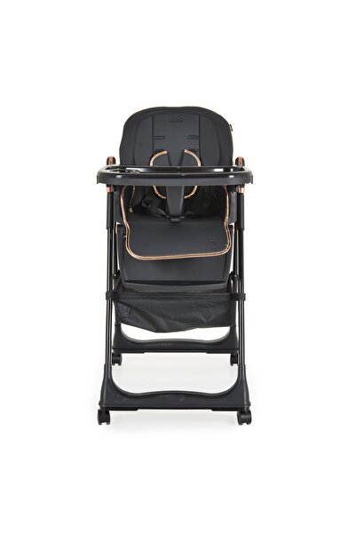 Moni Lindo height-adjustable dining chair, foldable, 2 trays, bib, spoon, fork included