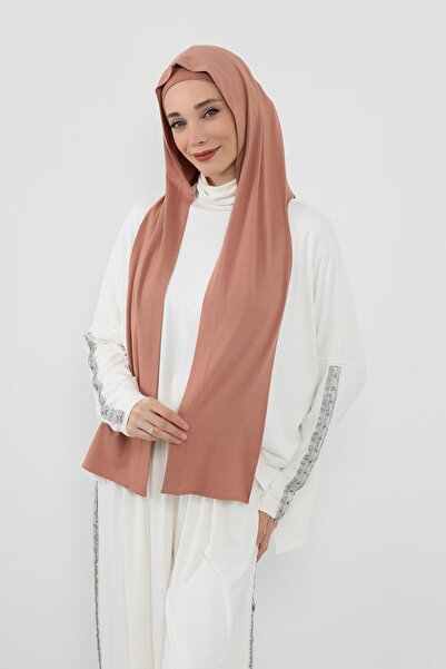 Aisha's Design Ready-Made Combed Cotton Shawl with Inner Boning, Ps-57