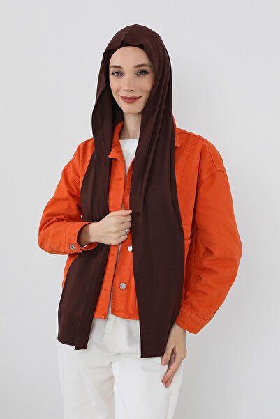 Aisha's Design Combed Cotton Boneli Ready-Made Combed Cotton Hooded Shawl Two-Piece Set, Ps-57