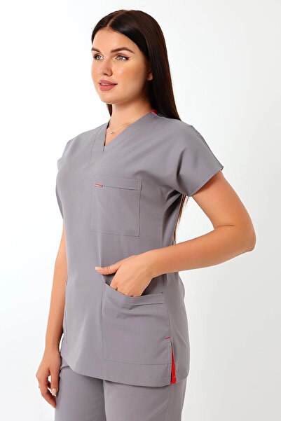 Bilenn Tekstil Μονό μπλουζάκι Bflex Unisex Lycra Bat Sleeve - 6406 Γκρι