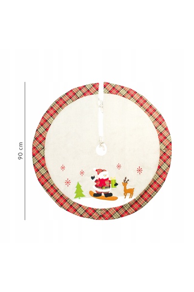 Other 90cm Christmas tree rug, ideal for decorating your Christmas tree.