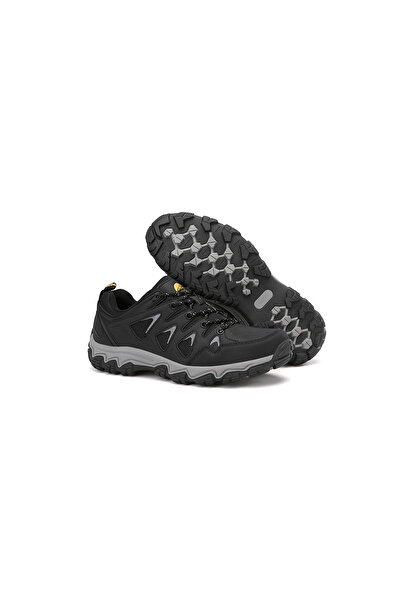 AX Boxing Men's Hiking Sports Shoes, Eco-leather and Textile, Non-slip sole,