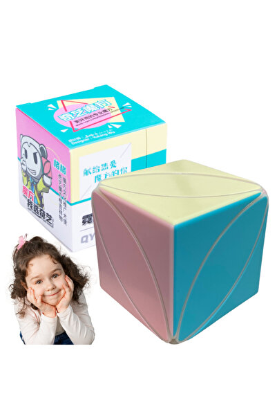 Other Puzzle Qiyi Pastel Ivy Cube, cadou neregulat, brad de Crăciun de precizie