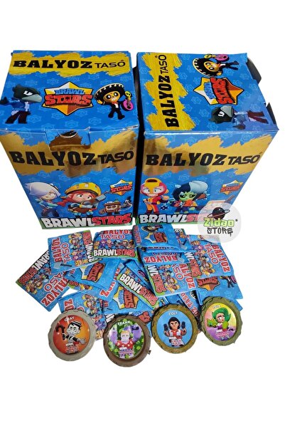 Emrah Gültekin Brawl Stars Balyoz Taso 20 Adet | Mini Sürpriz Oyuncak ve Şeke...