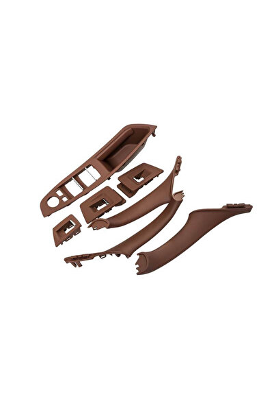 MOTOR10 Handle set interior front/rear BMW series 5 F10/F11 2009-2017 51417261933, Brown