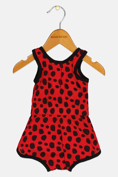 Nike Toddlers Girl Sleeveless Outdoor Bodysuits, Red