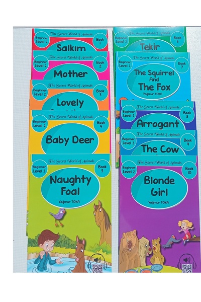 Easy Readers 20 Qr Audio-Visual Elementary School Stories + 20 4Th Grade Textbooks Classroom Worksheets + 20 Pieces of 5Th Grade Material. Classroom Worksheets