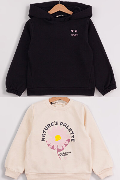 Harika KIDS Pachet de 2 hanorace de bază pentru fete