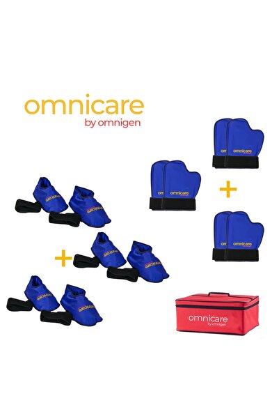 omnicare Üçlü El ve Ayak soğutucu set, soğuk korumalı çanta ,kemoterapi nöropati nöroterpi