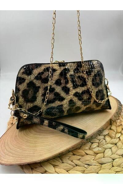 ONSTAR BAGS Handbag Chain Cross Strap Gold Crochet Pattern Gift Bag