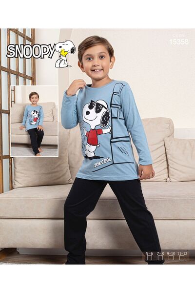 Lila Boys cotton pajama set