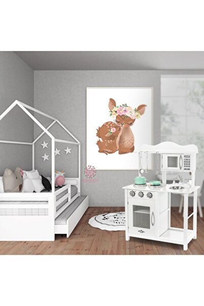 Other Large Kitchen Microwave Oven Wooden Playset for Kids + Accessories