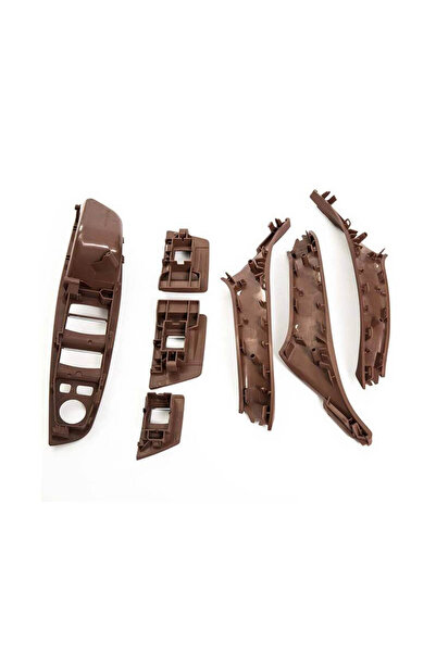 MOTOR10 Handle set interior front/rear BMW series 5 F10/F11 2009-2017 51417261933, Brown