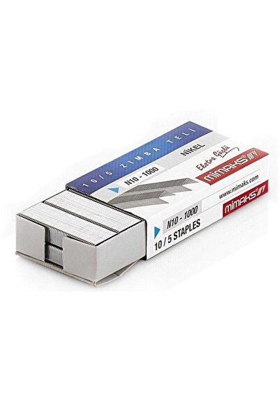 Mimaks Small Staple Wire N-10 10/5 Nickel 1000Pcs