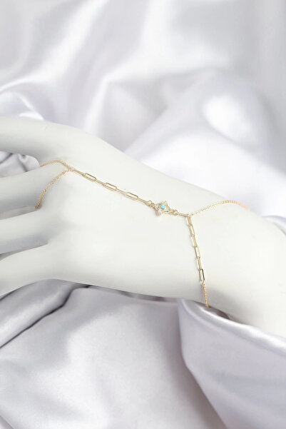 Belle Fusion BFS نموذج البرسيم المرصع بالزركون الأزرق من الخرز الذهبي اللون ش...