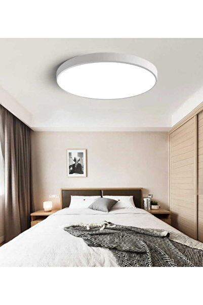 Other Modern 40cm White LED Ceiling Light for Living Room Kitchen Round