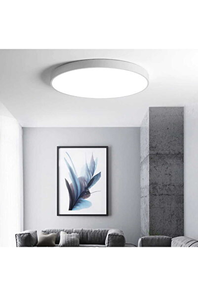 Other Lampă de tavan LED albă modernă de 40 cm pentru living și bucătărie, rotundă