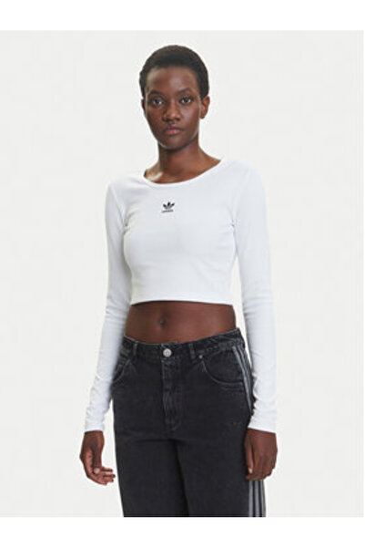 adidas Women's Blouse Multicolor ORIGINALS-JC9011 WHITE