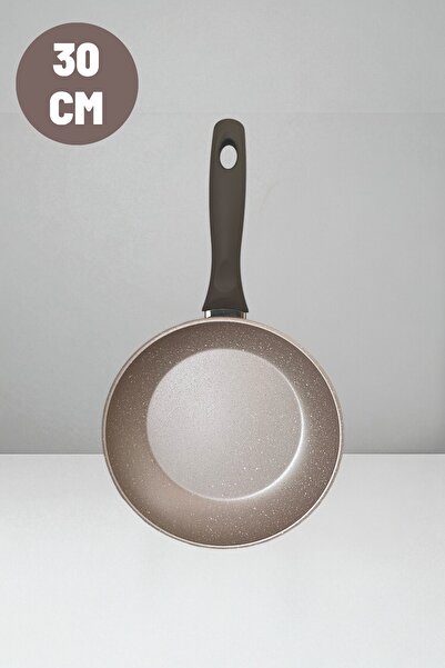 Dore Voir مقلاة جرانيت بمقبض واحد مقاس 30 سم، سطح غير قابل للالتصاق ومقاوم لل...