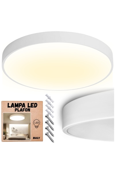 Other Modern 40cm White LED Ceiling Light for Living Room Kitchen Round